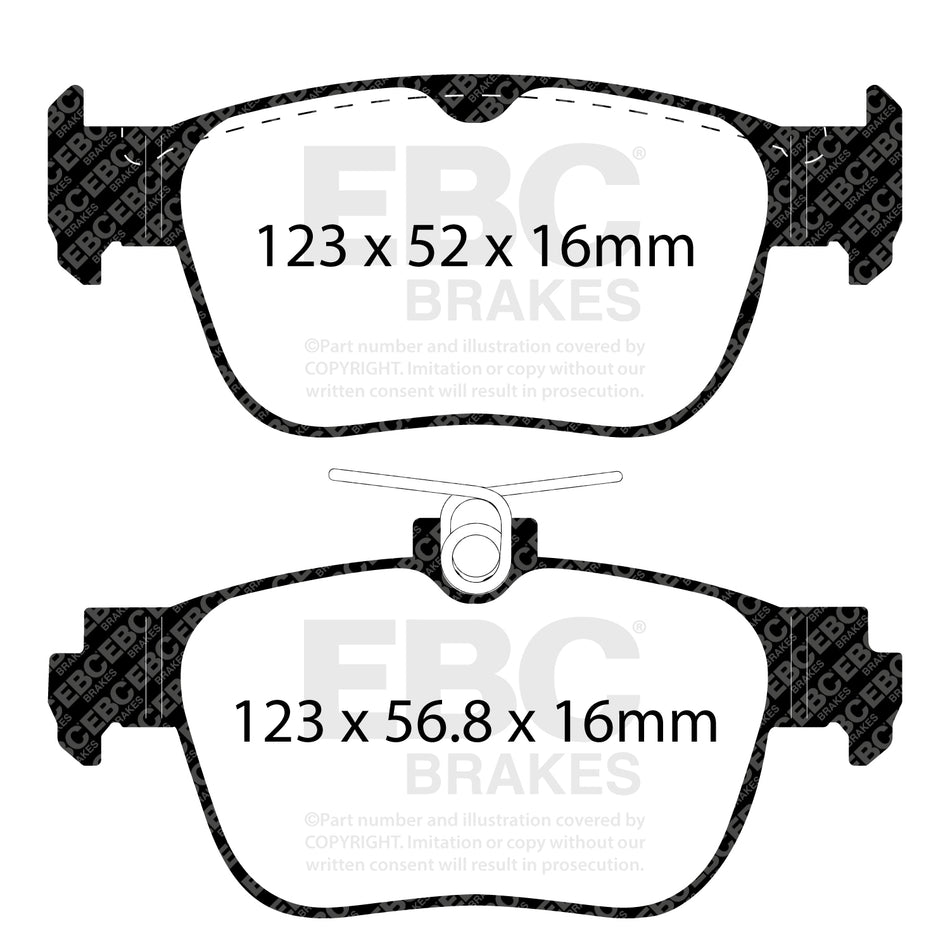 EBC Brakes Brake Pad - DPX2440