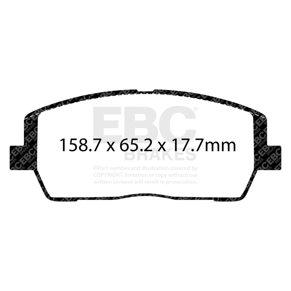 EBC Brakes Brake Pad - DPX2444