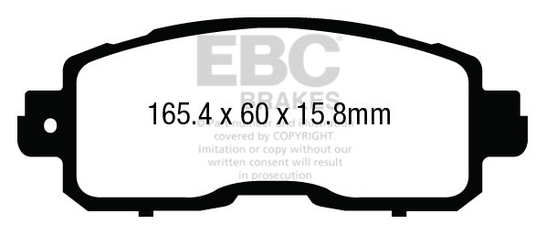 EBC Brakes Brake Pad - DPX3011