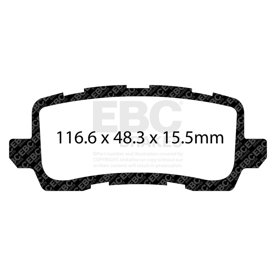 EBC Brakes Brake Pad - DPX3018