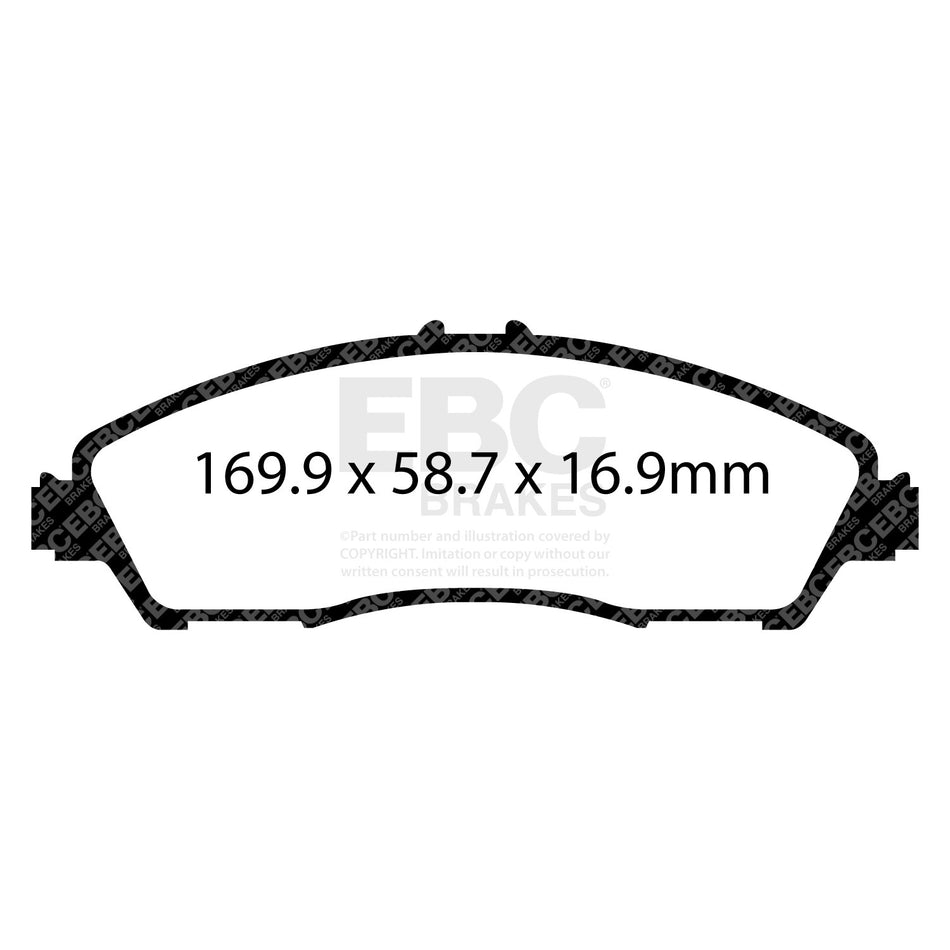 EBC Brakes Brake Pad - DPX3024
