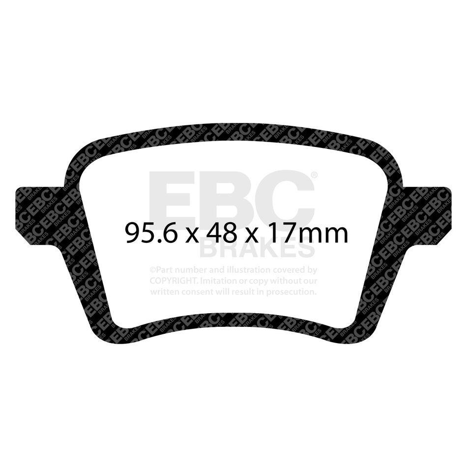 EBC Brakes Brake Pad - DPX3027