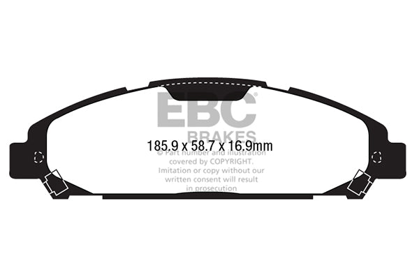 EBC Brakes Brake Pad - DPX3039