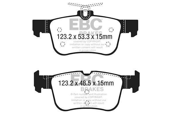 EBC Brakes Brake Pad - DPX3047
