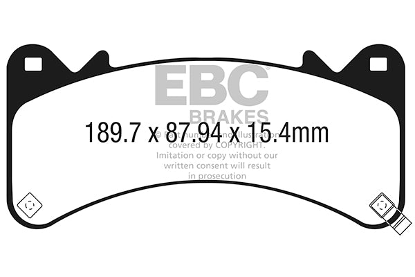 EBC Brakes Brake Pad - DPX3067