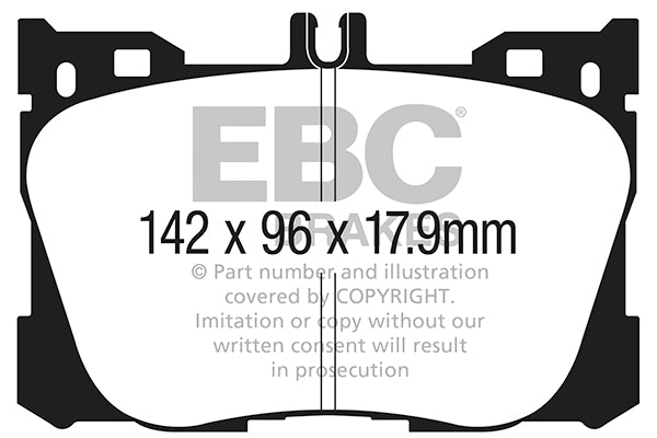 EBC Brakes Brake Pad - DPX3070
