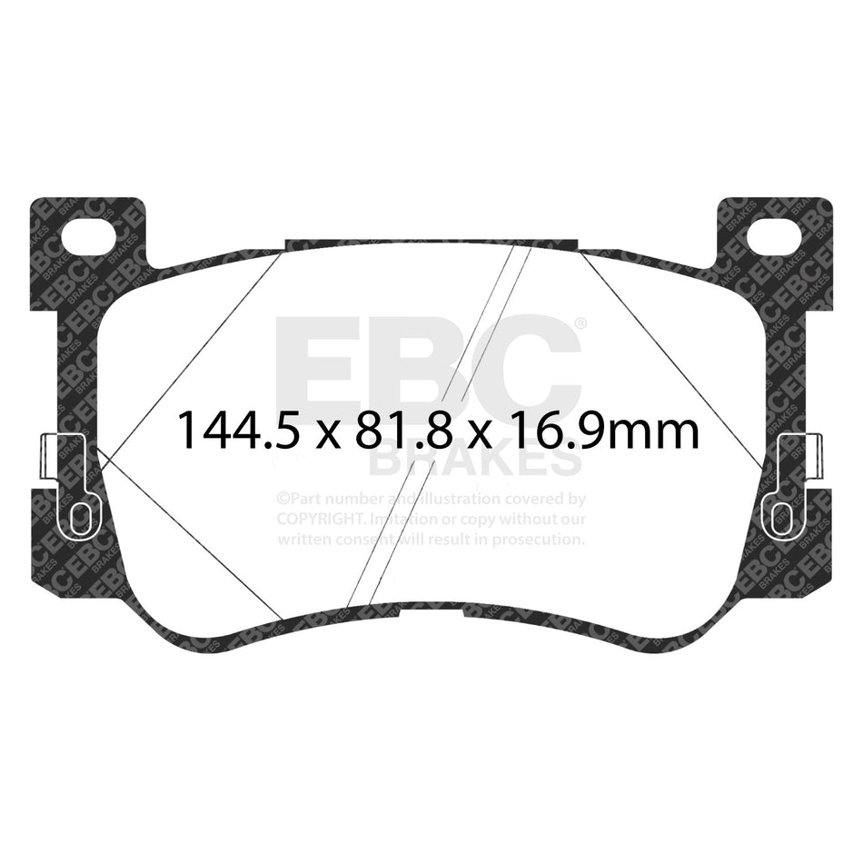 EBC Brakes Brake Pad - DPX3076