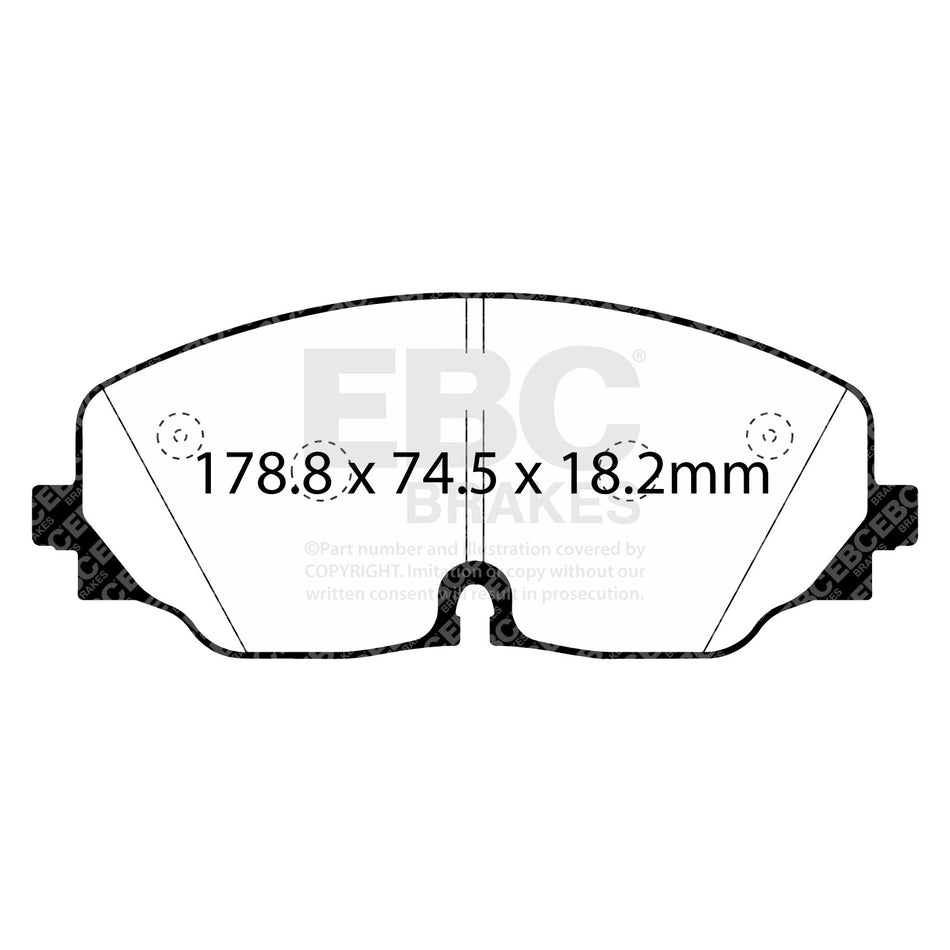 EBC Brakes Brake Pad - DPX3087