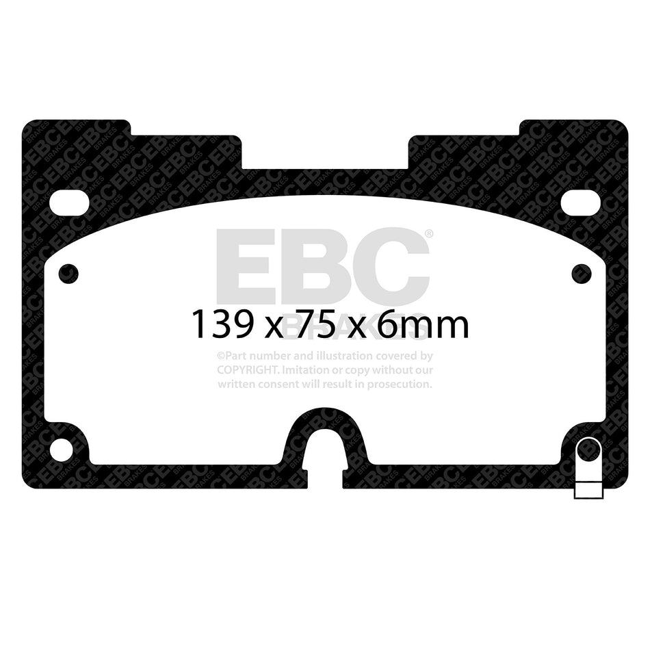 EBC Brakes Brake Pad - DPX3097