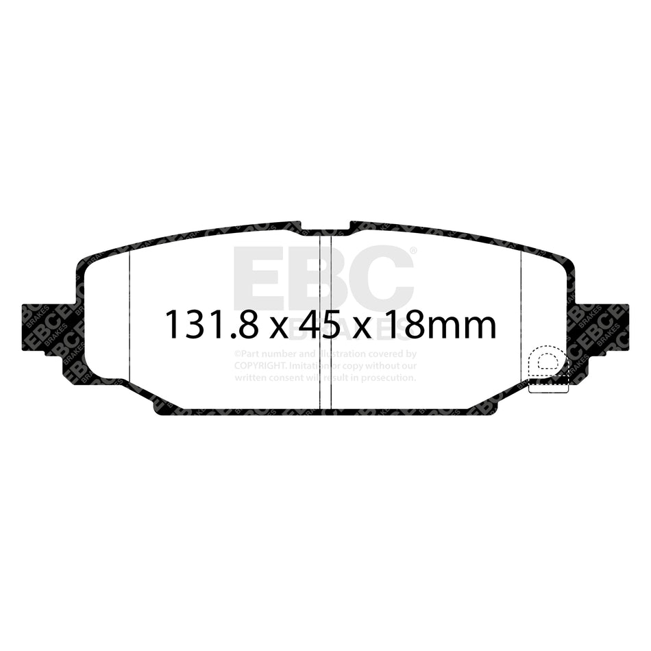 EBC Brakes Brake Pad - DPX3101