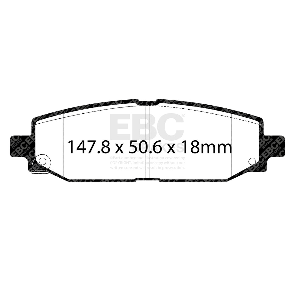 EBC Brakes Brake Pad - DPX3102