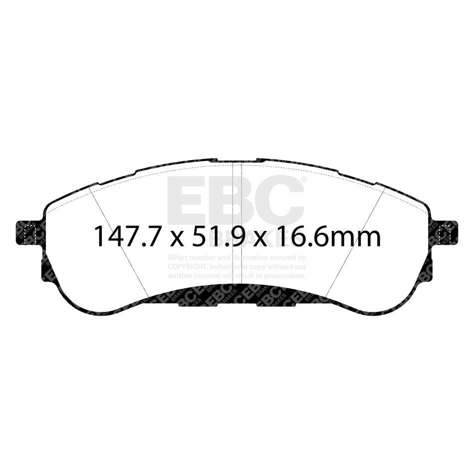 EBC Brakes Brake Pad - DPX3108