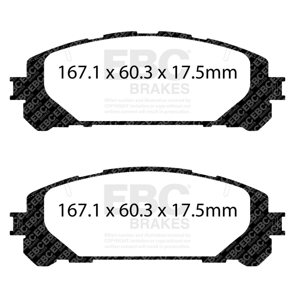 EBC Brakes Brake Pad - DPX3131
