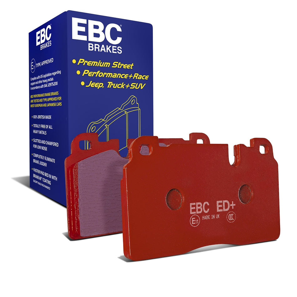 EBC Brakes Brake Pad and Rotor - S15KF1254