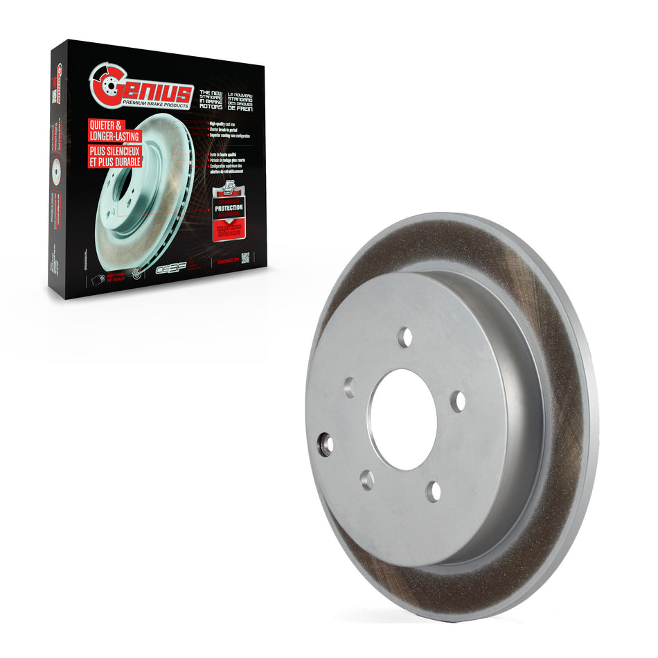 Rear Coated Disc Brake Rotor (1 Piece Only) GCR-580044 For Buick Rendezvous Pontiac Montana Venture