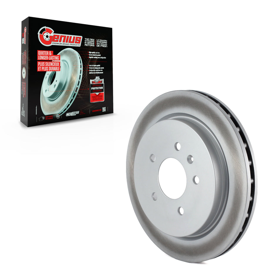 Rear Coated Disc Brake Rotor (1 Piece Only) GCR-580102 For Cadillac CTS STS Seville