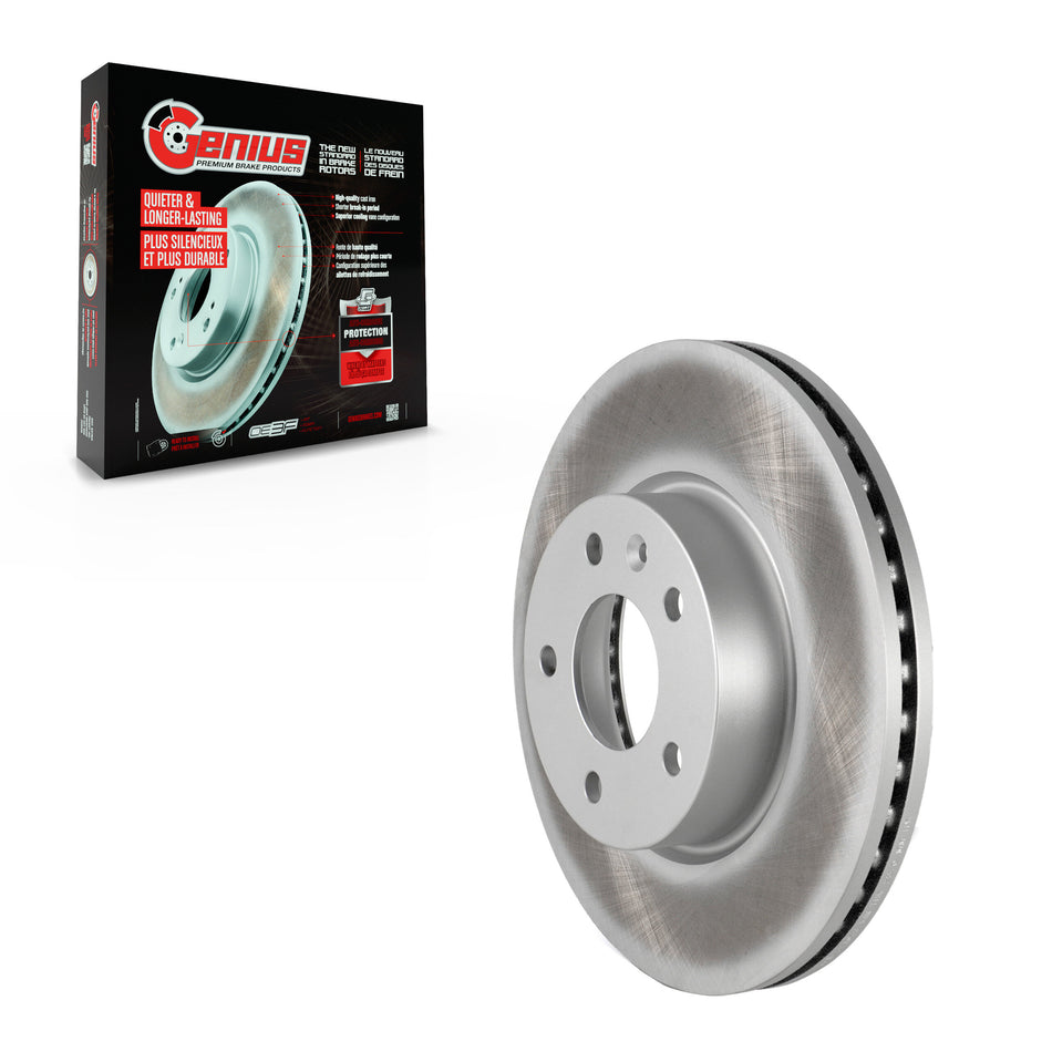 Front Coated Disc Brake Rotor (1 Piece Only) GCR-581043 For Cadillac ATS CT4
