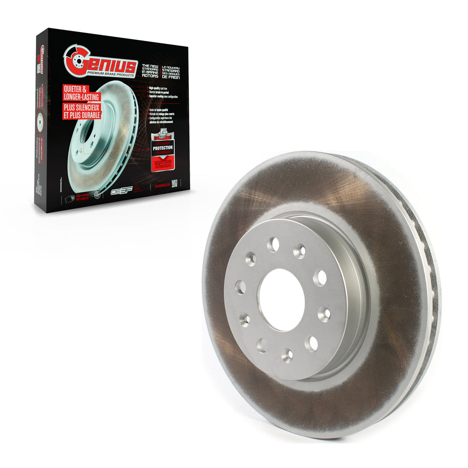Front Coated Disc Brake Rotor (1 Piece Only) GCR-581913 For Chevrolet Camaro Cadillac CTS CT5 CT6