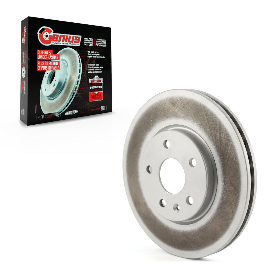 Front Coated Disc Brake Rotor (1 Piece Only) GCR-582455 For Buick Envision Cadillac XT4