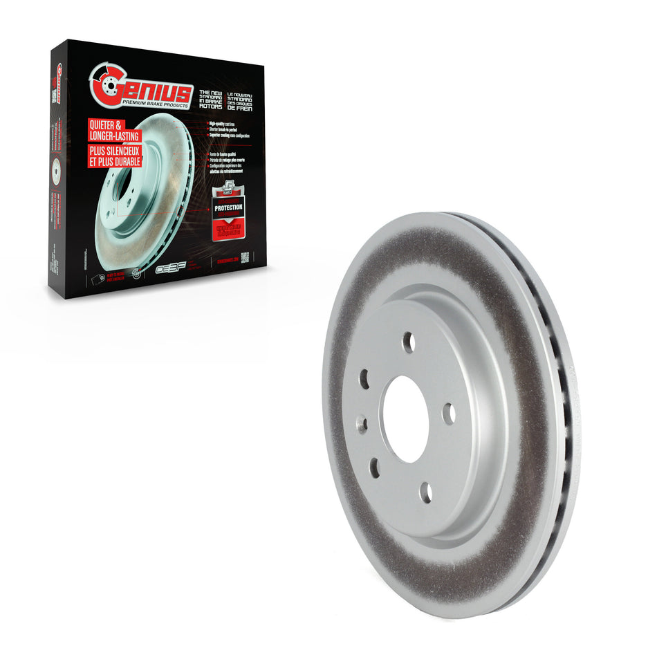 Rear Coated Disc Brake Rotor (1 Piece Only) GCR-582459 For Cadillac XT4 Buick Envision