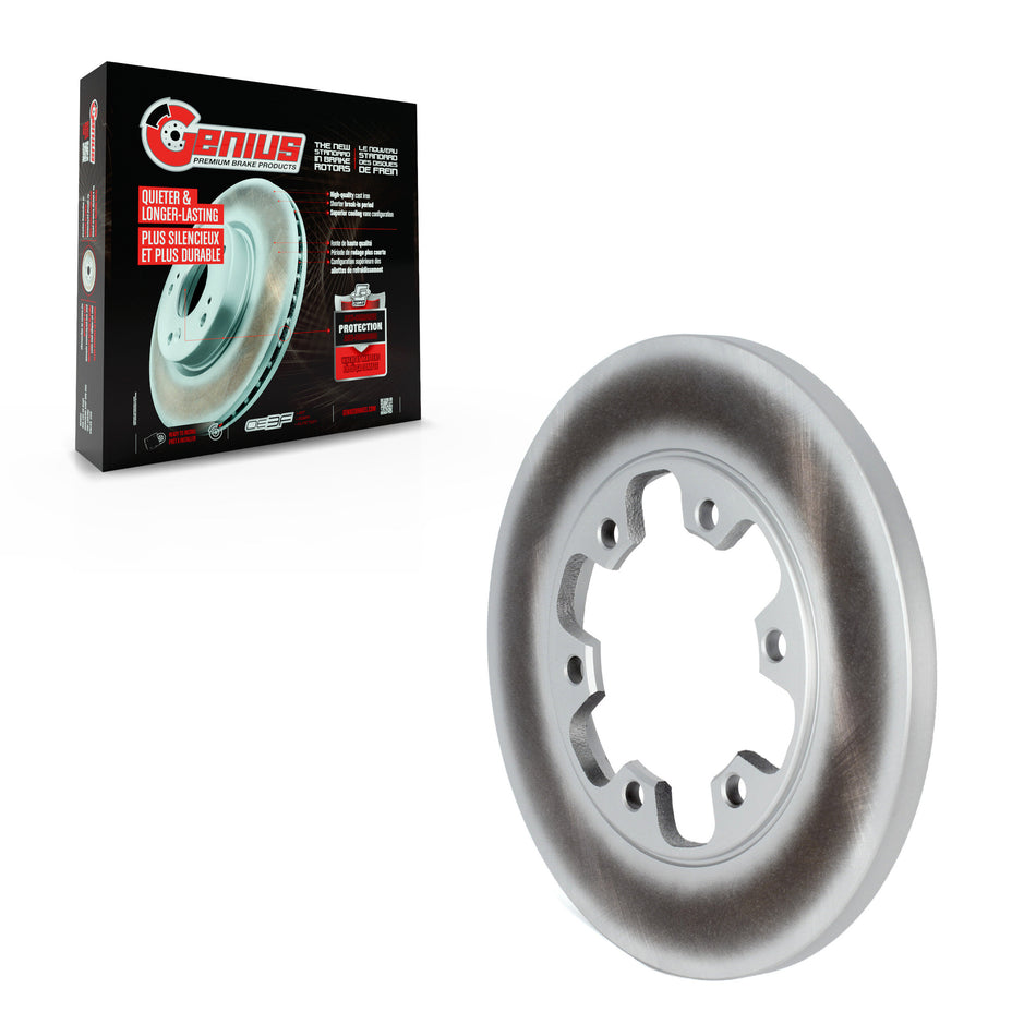 Rear Coated Disc Brake Rotor (1 Piece Only) GCR-681790 For Ford Transit-250 Transit-350 HD