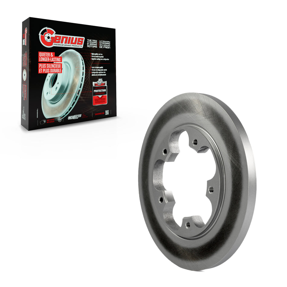Rear Coated Disc Brake Rotor (1 Piece Only) GCR-681939 For Ford Transit-250 Transit-150 Transit-350