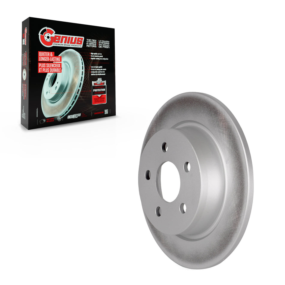 Rear Coated Disc Brake Rotor (1 Piece Only) GCR-682502 For Ford Transit Connect
