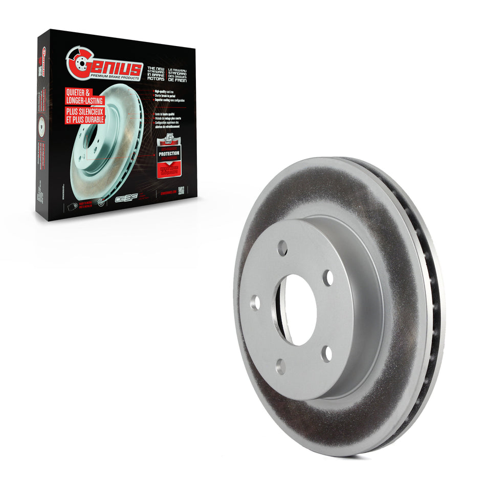Front Coated Disc Brake Rotor (1 Piece Only) GCR-76793 For 1999-2004 Jeep Grand Cherokee