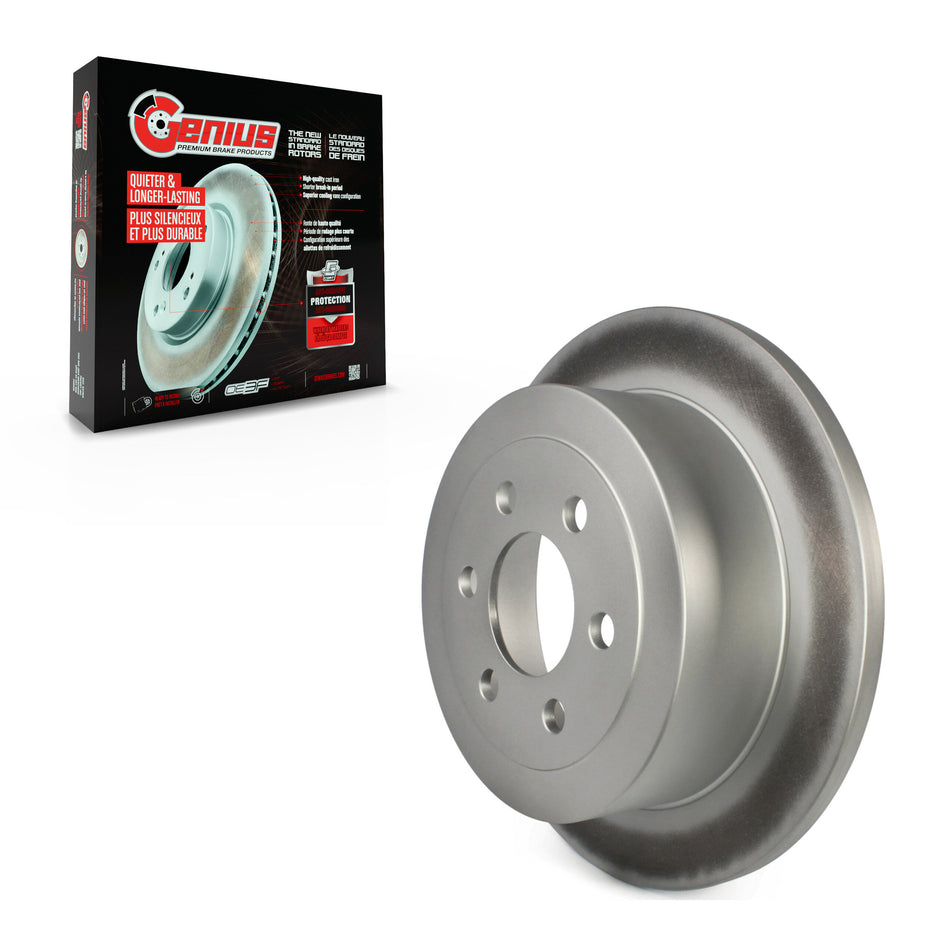 Rear Coated Disc Brake Rotor (1 Piece Only) GCR-780144 For 2003-2004 Dodge Dakota