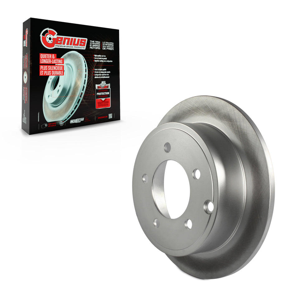 Rear Coated Disc Brake Rotor (1 Piece Only) GCR-780457 For Jeep Mitsubishi Lancer Patriot Dodge 200