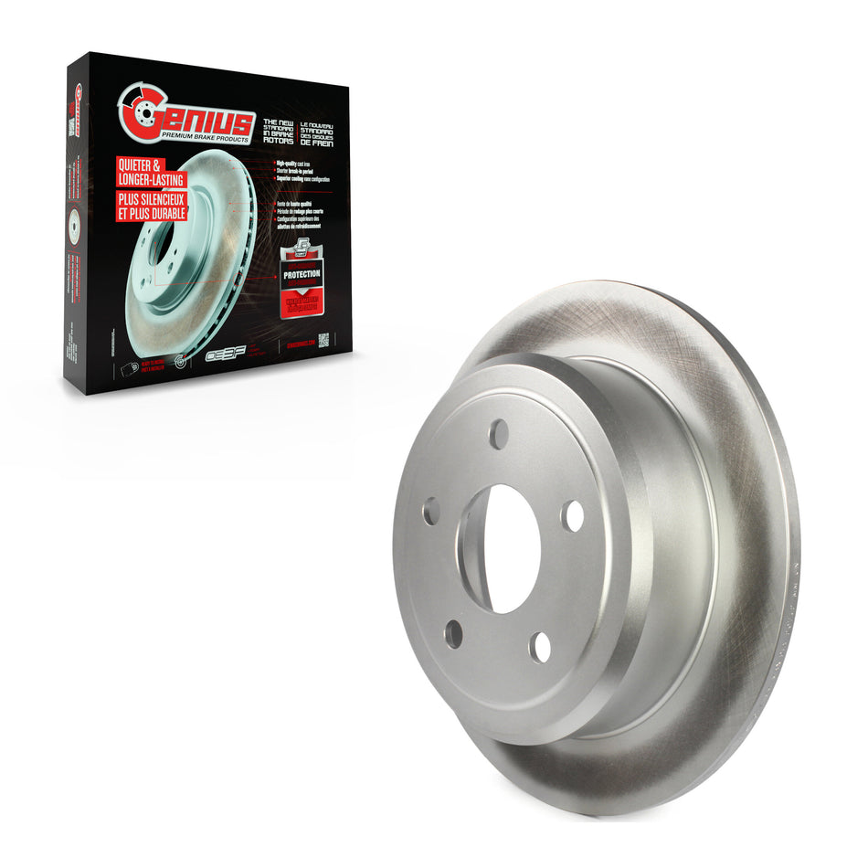 Rear Coated Disc Brake Rotor (1 Piece Only) GCR-780519 For Jeep Wrangler JK