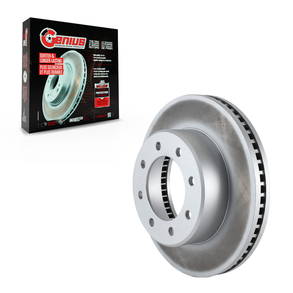 Front Coated Disc Brake Rotor (1 Piece Only) GCR-780736 For Ram 2500 3500 1500 Dodge