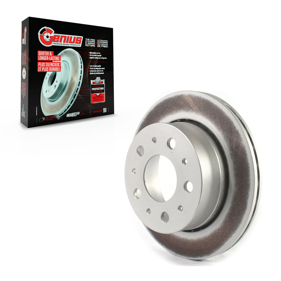 Rear Coated Disc Brake Rotor (1 Piece Only) GCR-781138 For 2014-2021 Ram ProMaster 2500 3500 1500