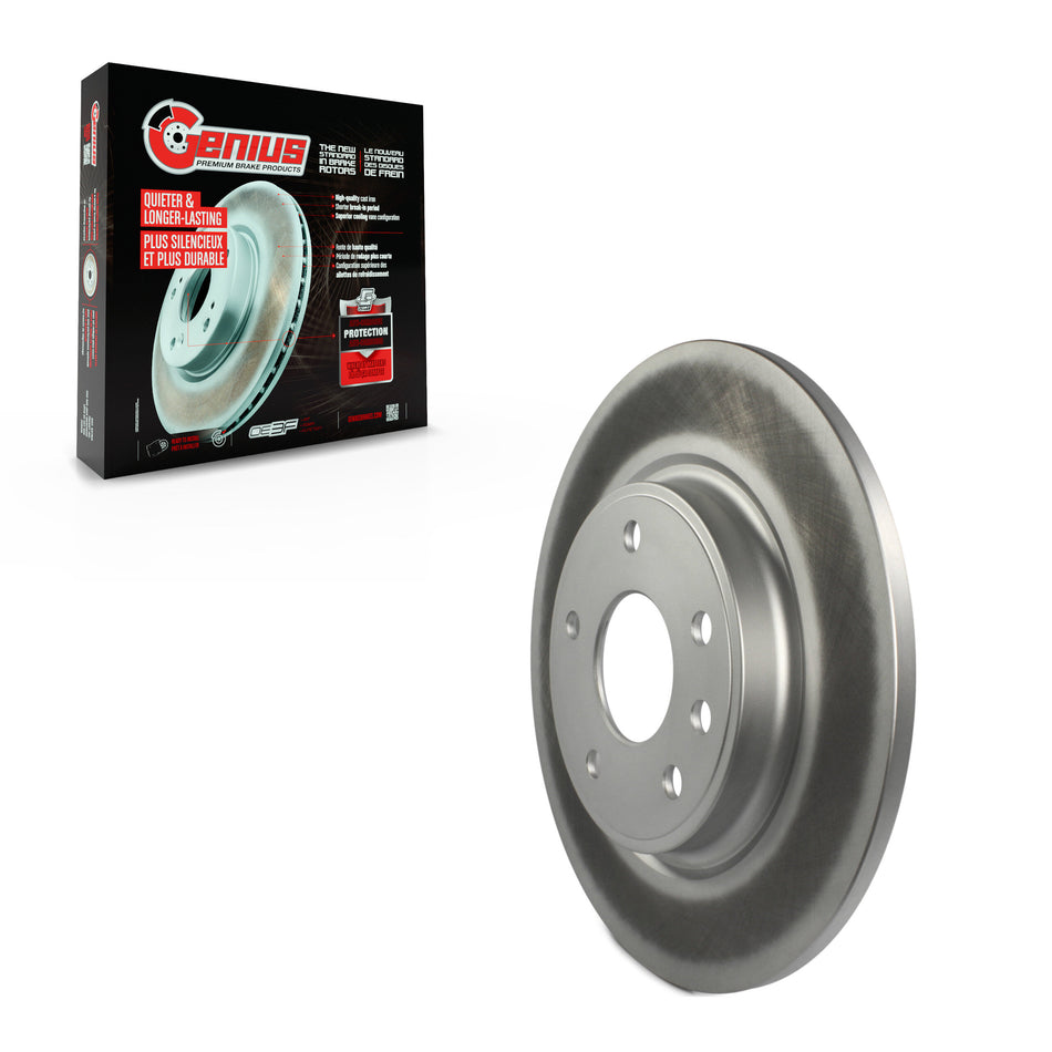 Rear Coated Disc Brake Rotor (1 Piece Only) GCR-782040 For Chrysler Pacifica Grand Caravan Voyager