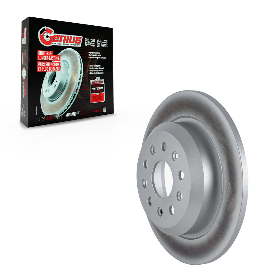 Rear Coated Disc Brake Rotor (1 Piece Only) GCR-782484 For Jeep Wrangler