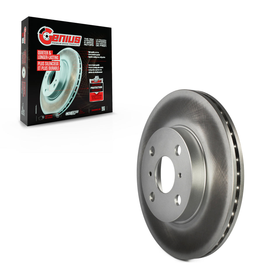 Front Coated Disc Brake Rotor (1 Piece Only) GCR-96972 For Toyota Echo MR2 Spyder