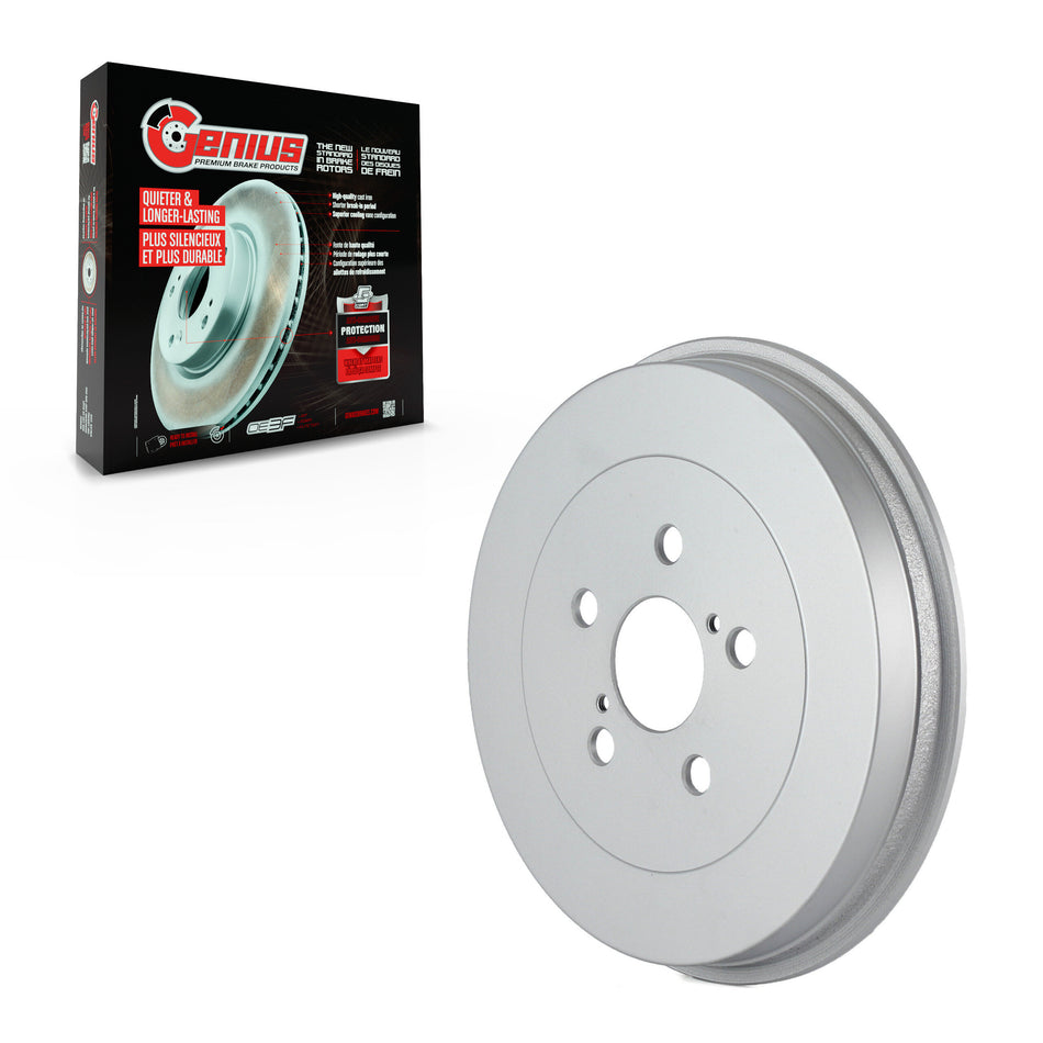Rear Coated Brake Drum (1 Piece Only) GCR-9725 For Toyota Matrix Pontiac Vibe
