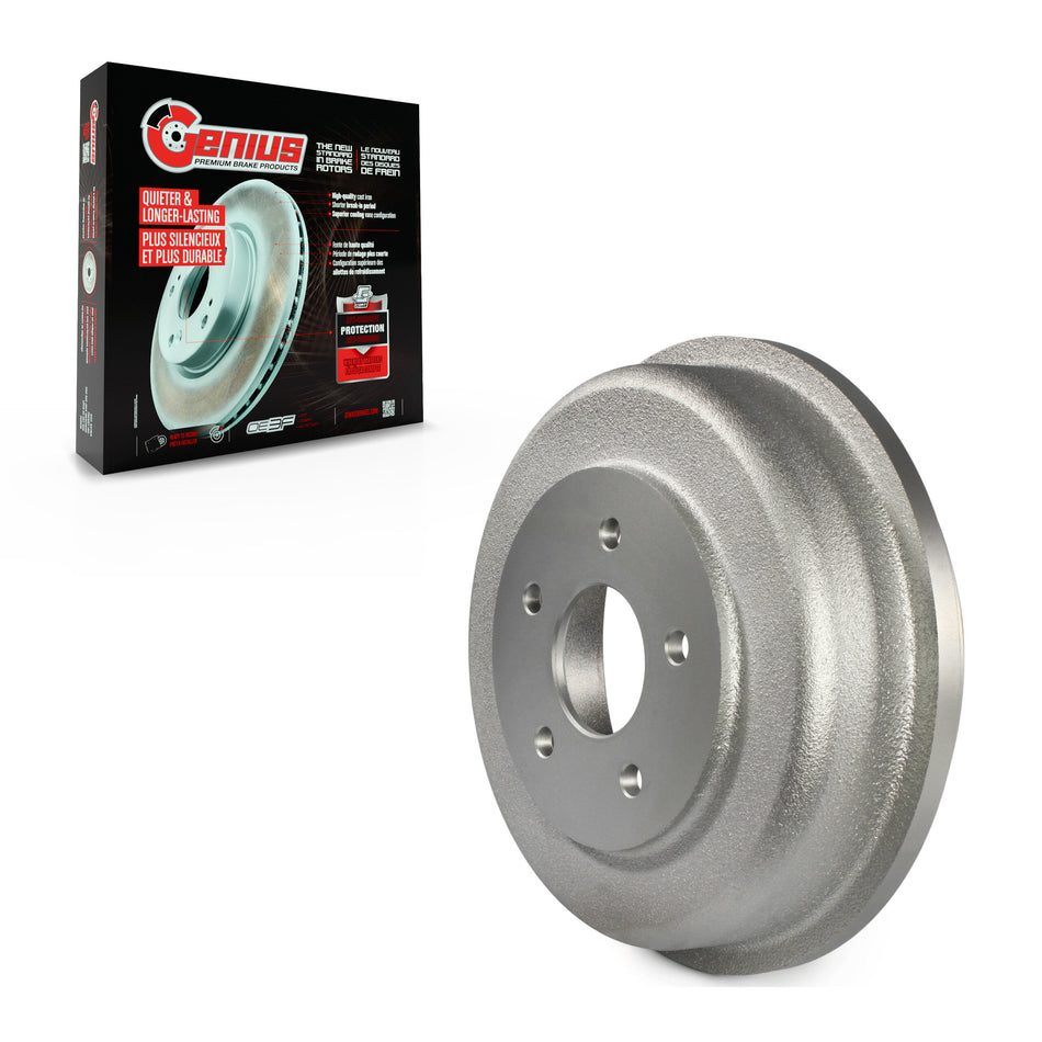 Rear Coated Brake Drum (1 Piece Only) GCR-97804 For 2010-2013 Ford Transit Connect
