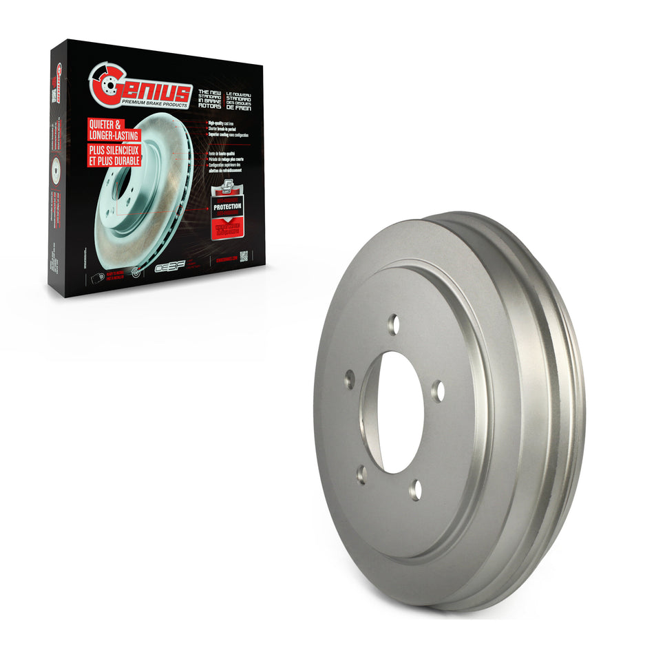 Rear Coated Brake Drum (1 Piece Only) GCR-9782 For Jeep Patriot Compass Dodge Caliber Chrysler