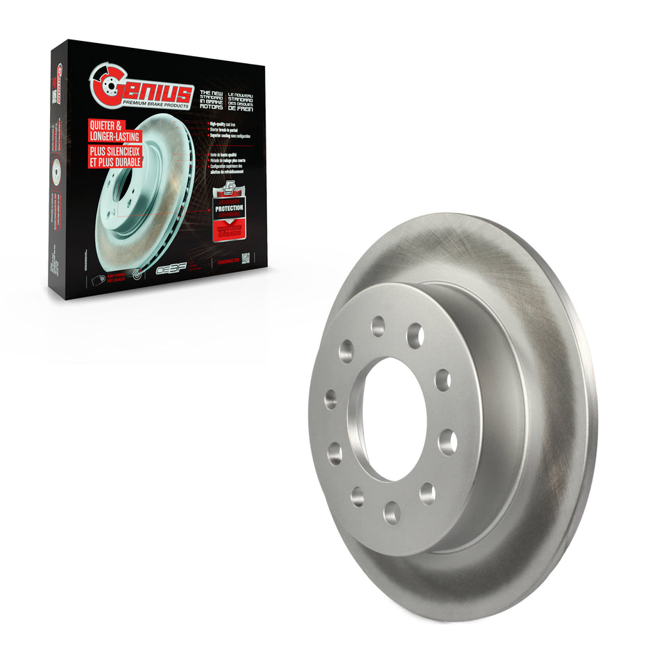 Rear Coated Disc Brake Rotor (1 Piece Only) GCR-980086 For 2003-2008 Hyundai Tiburon