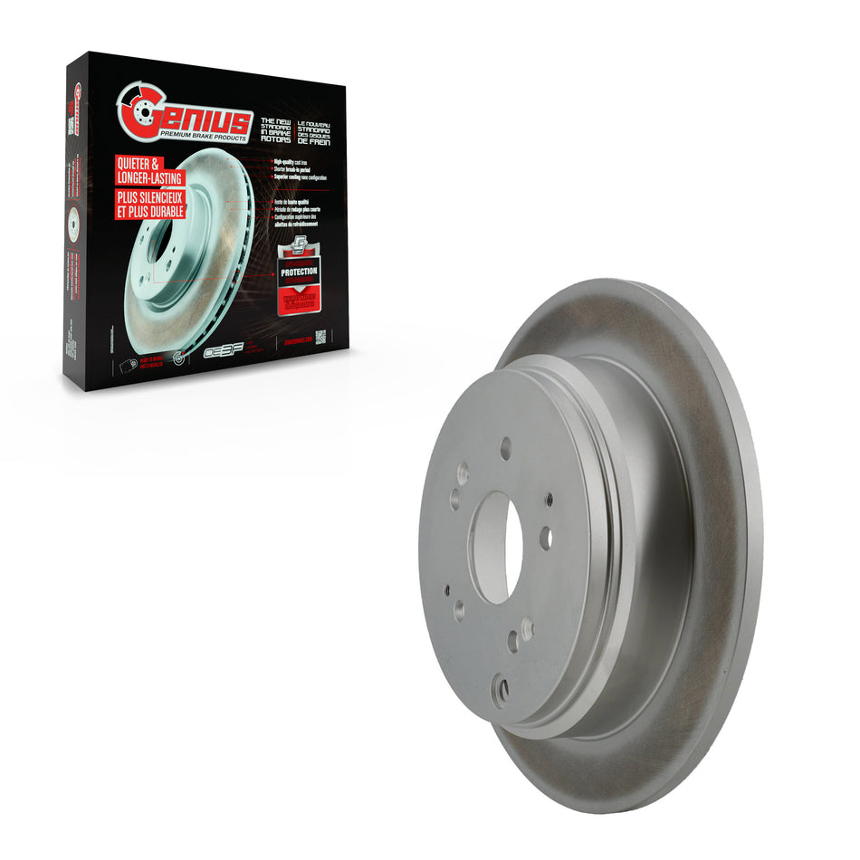 Rear Coated Disc Brake Rotor (1 Piece Only) GCR-980088 For 2002-2004 Honda Odyssey