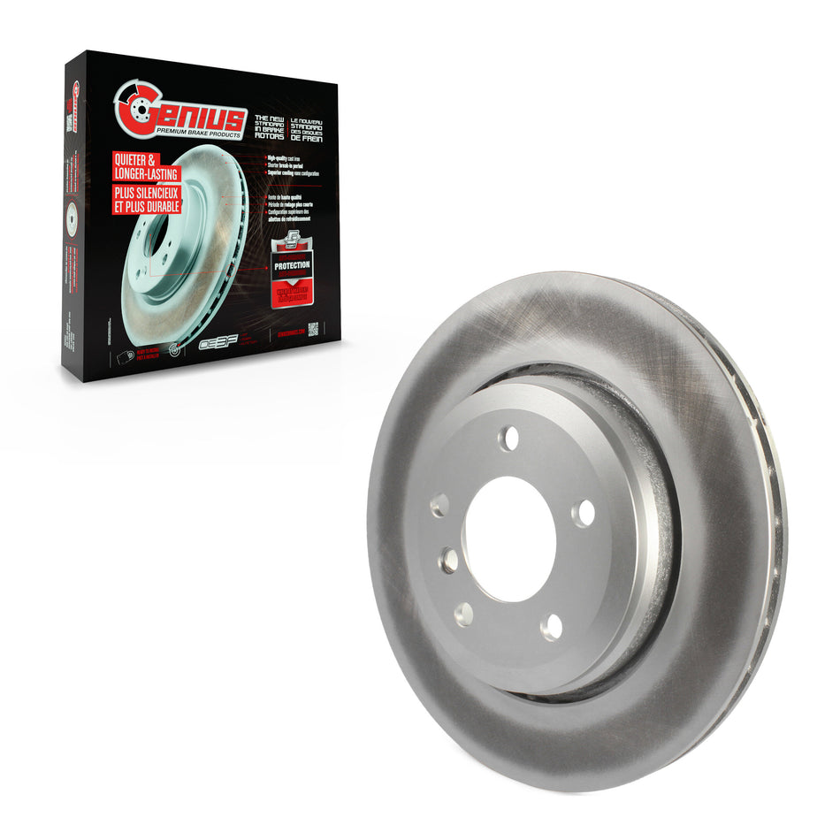 Rear Coated Disc Brake Rotor (1 Piece Only) GCR-980126 For BMW 330Ci 320i 330i 330xi