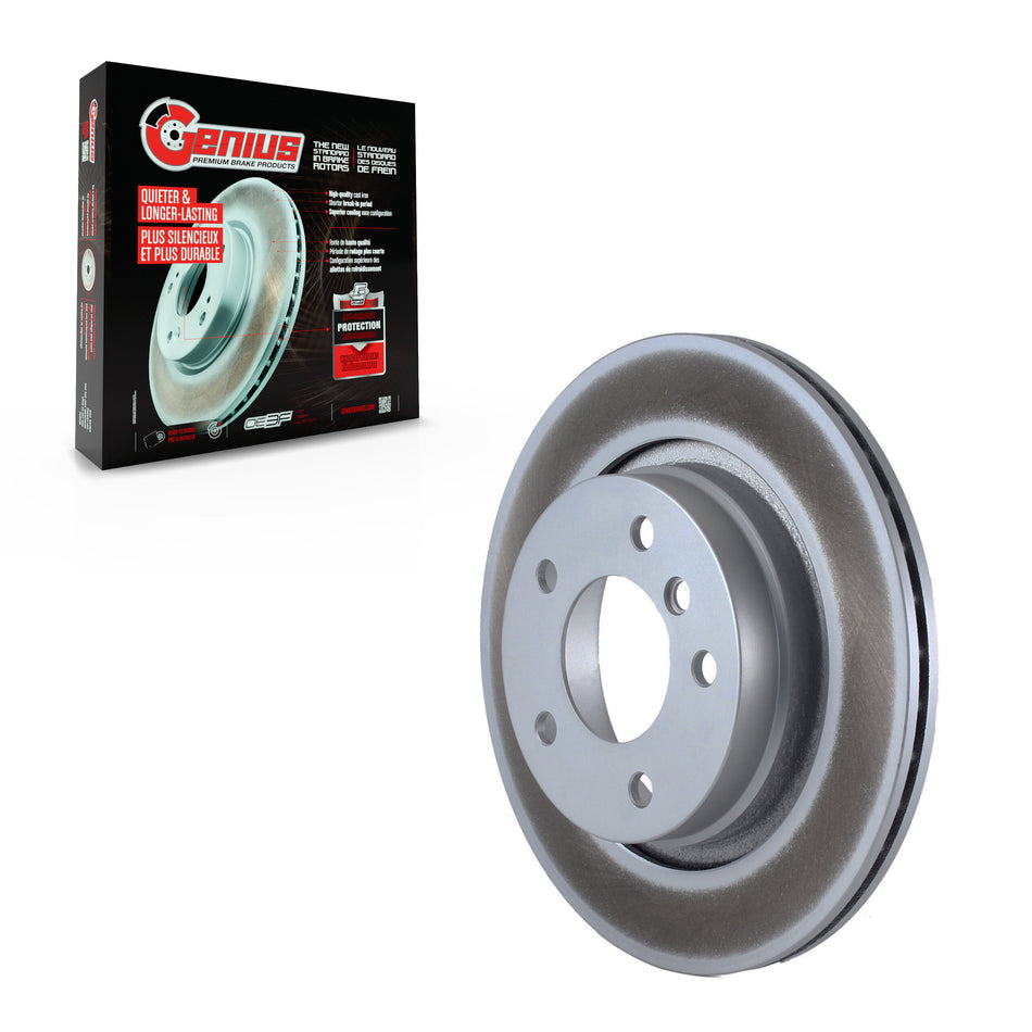 Rear Coated Disc Brake Rotor (1 Piece Only) GCR-980127 For BMW 325i 325Ci 328i 323i 323Ci 328is