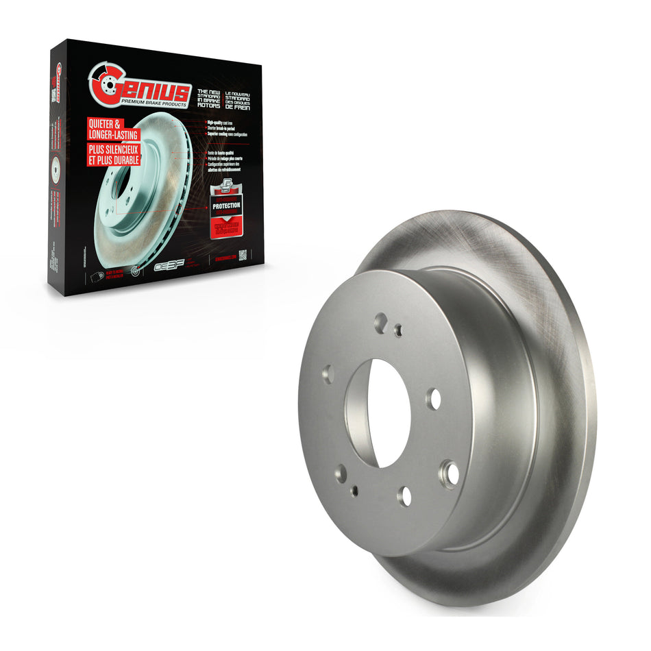 Rear Coated Disc Brake Rotor (1 Piece Only) GCR-980208 For Mitsubishi Eclipse Galant