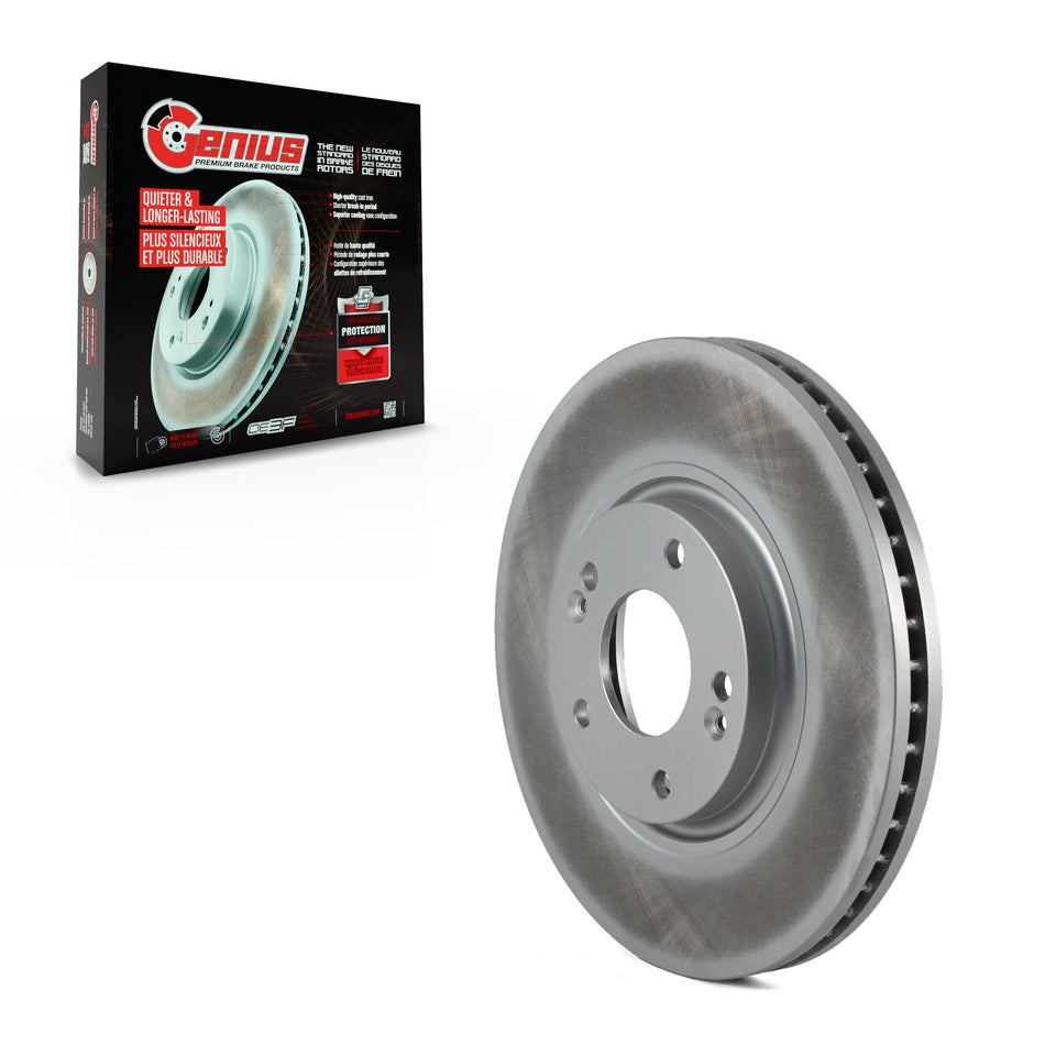 Front Coated Disc Brake Rotor (1 Piece Only) GCR-980277 For Hyundai Azera Kia Amanti XG350