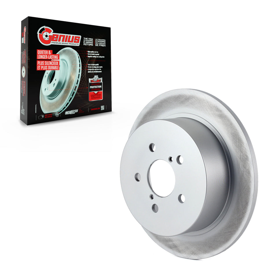 Rear Coated Disc Brake Rotor (1 Piece Only) GCR-980354 For Subaru Outback Legacy