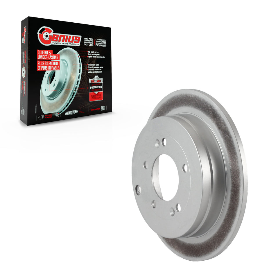 Rear Coated Disc Brake Rotor (1 Piece Only) GCR-980417 For Hyundai Azera Kia Amanti