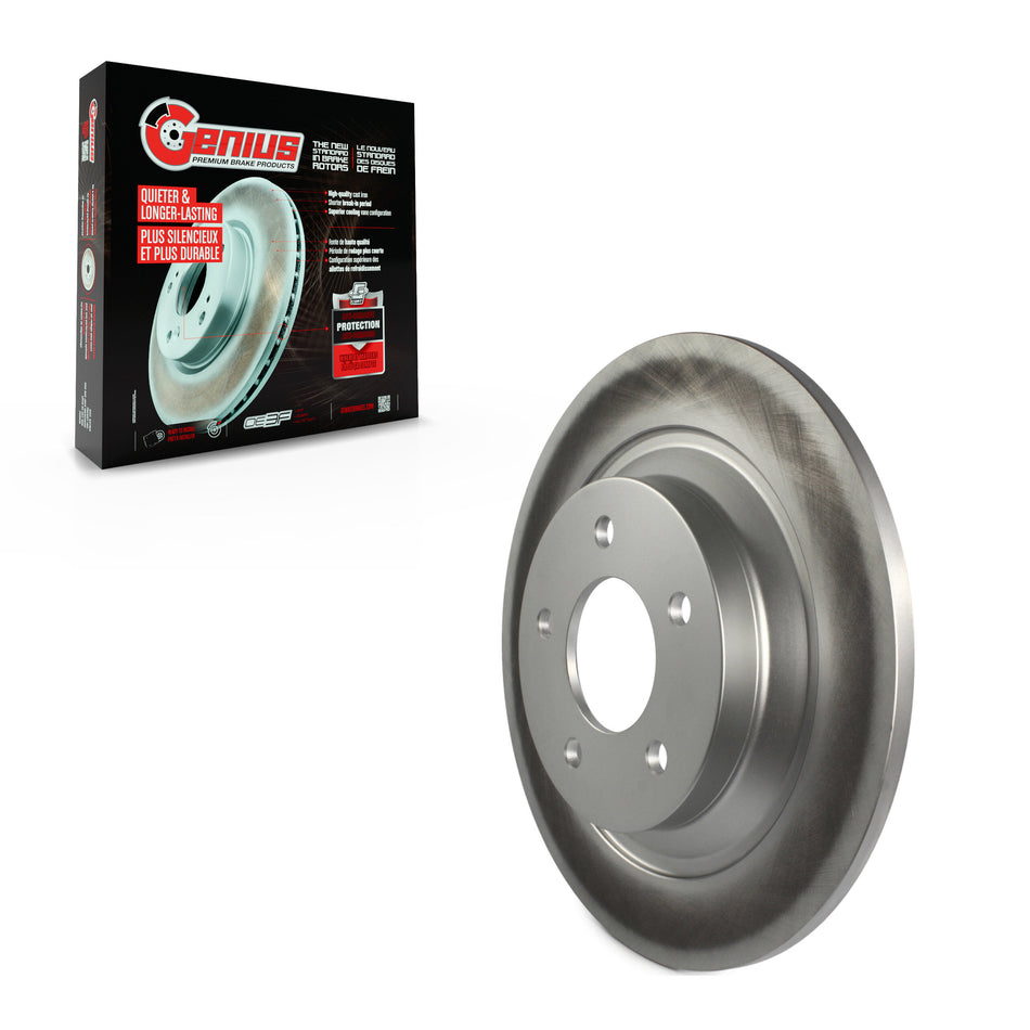 Rear Coated Disc Brake Rotor (1 Piece Only) GCR-980472 For Mazda 5