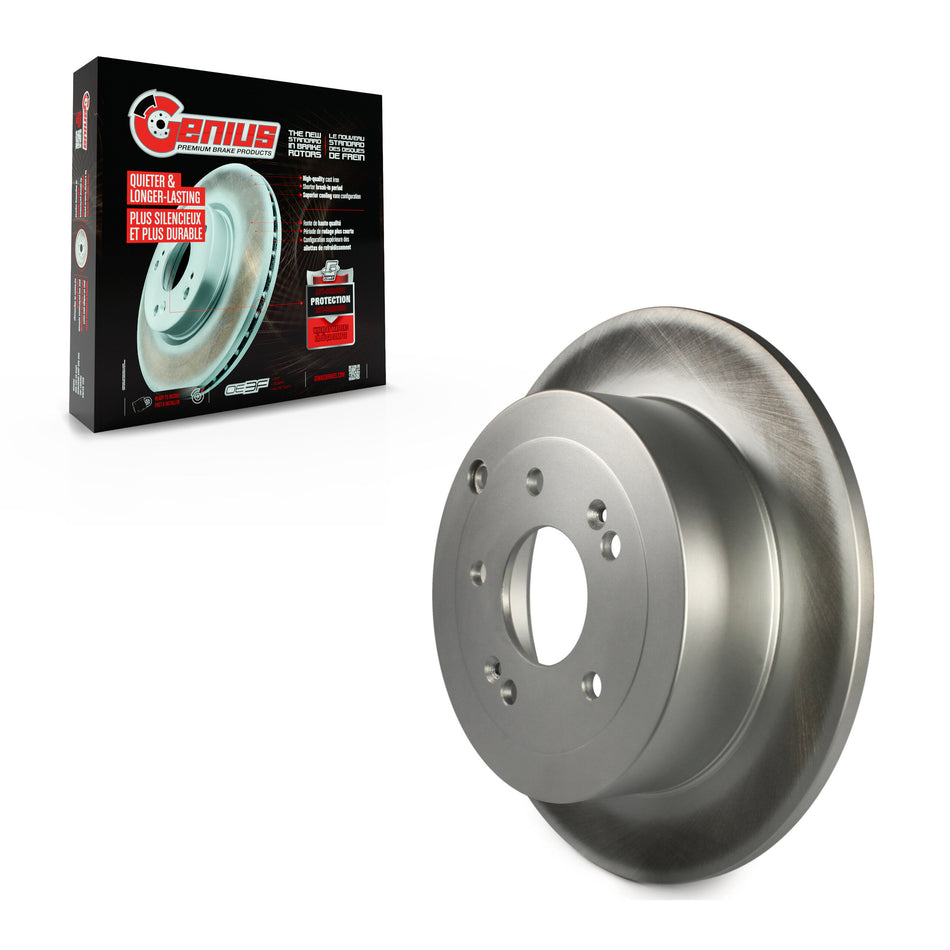 Rear Coated Disc Brake Rotor (1 Piece Only) GCR-980478 For 2007-2009 Hyundai Santa Fe
