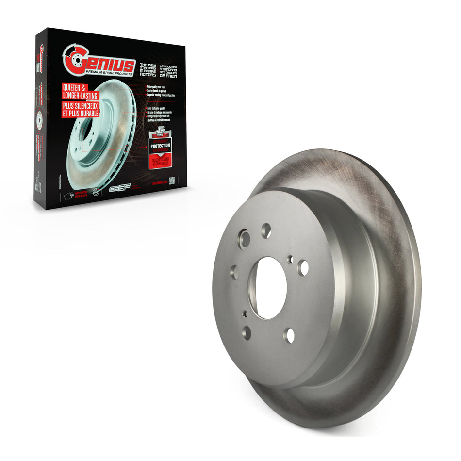Rear Coated Disc Brake Rotor (1 Piece Only) GCR-980489 For Lexus IS250